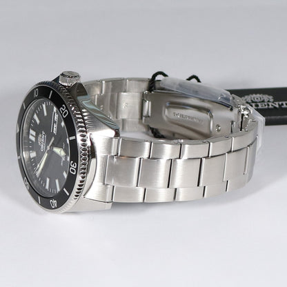 Orient Kanno Black Dial Stainless Steel Diver Men's Watch RA-AA0008B19A - Chronobuy