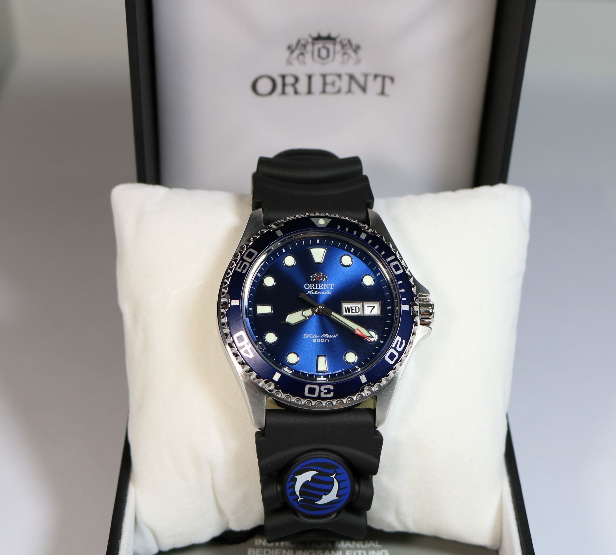 Orient Men's Automatic Blue Dial Men's Watch FAA02008D9 - Chronobuy