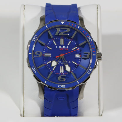 N.O.A Swiss Made Automatic Blue Dial Men's Watch NW-GAEVO002