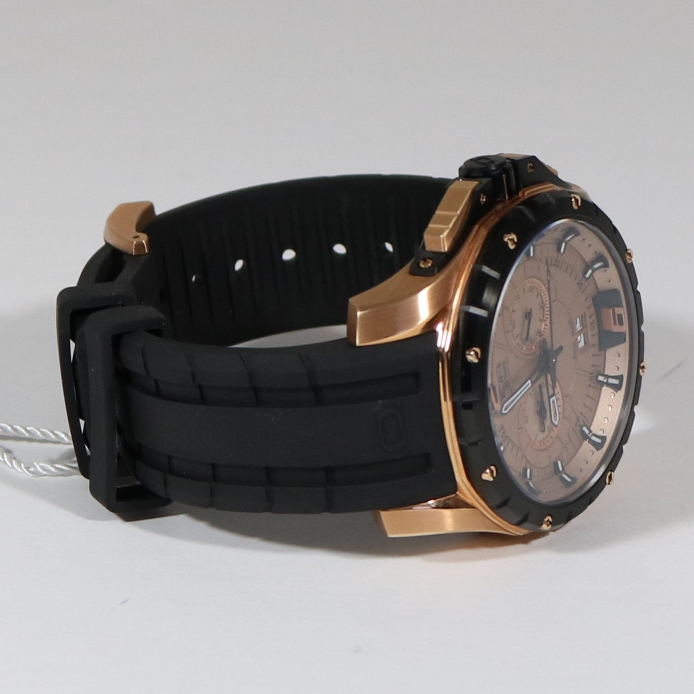 N.O.A Quartz Rose Gold Tone Stainless Steel Black Dial Men's Watch NW-SKCH002