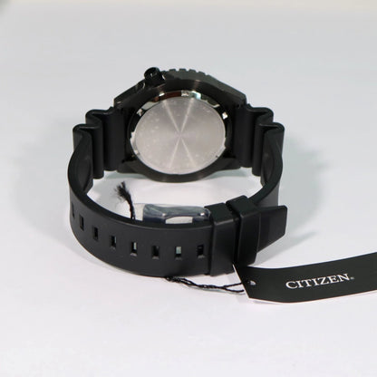 Citizen Men's Automatic 100 meters Black IP Watch NH8385-11E - Chronobuy