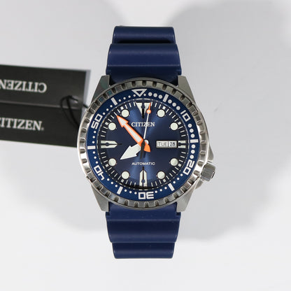 Citizen Promaster Automatic Blue Dial Marine Sports Watch NH8381-12L - Chronobuy