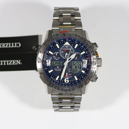 Citizen Skyhawk Radio Controlled Eco Drive Super Titanium Men's Watch JY8100-80L - Chronobuy