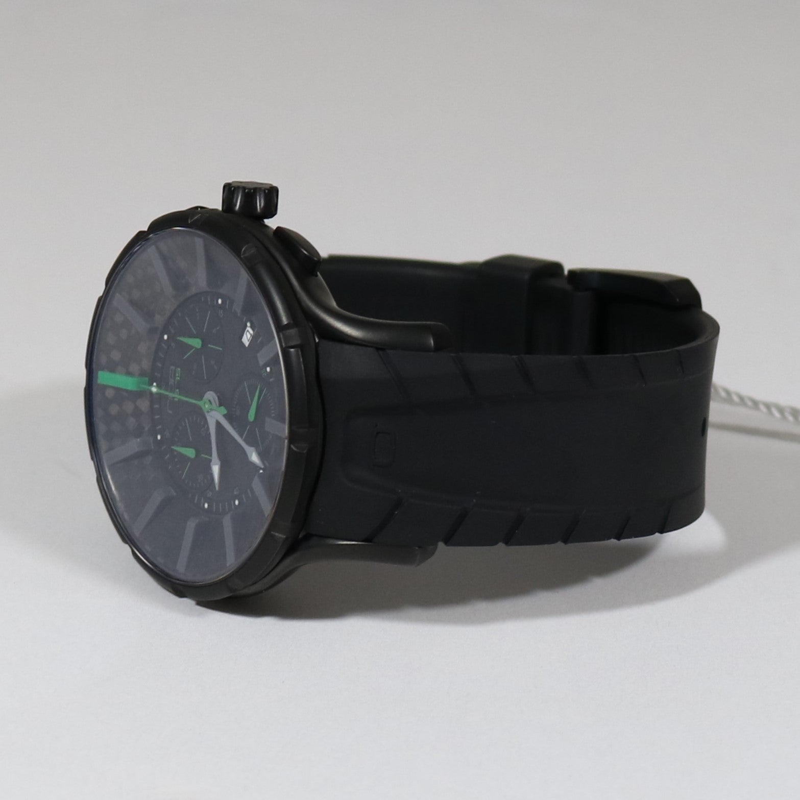 N.O.A 16.75 G EVO Green Hands Carbon Fiber Dial Men's Watch NW-GC6002