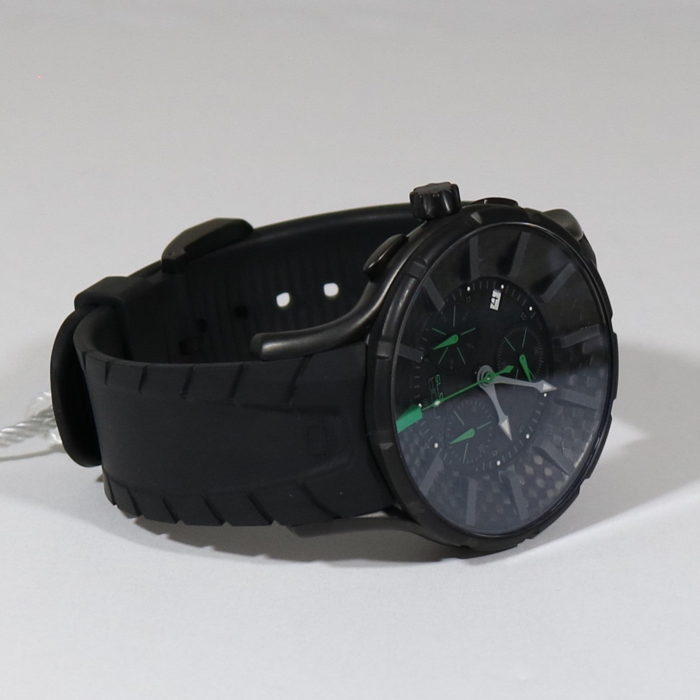 N.O.A 16.75 G EVO Green Hands Carbon Fiber Dial Men's Watch NW-GC6002