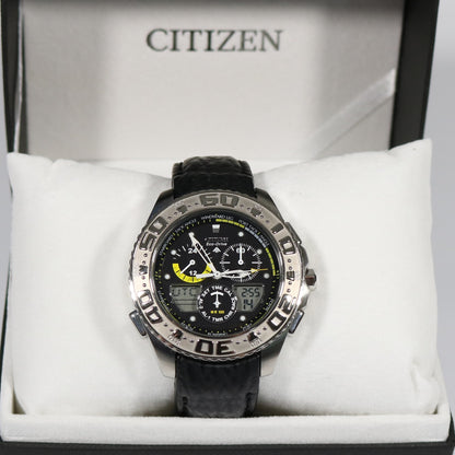 Citizen Promaster Sail Hawk Titanium Black Dial Chronograph Men's Watch JR4030-03E - Chronobuy