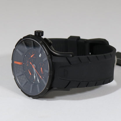 N.O.A 16.75 G EVO Orange Hands Carbon Fiber Dial Men's Watch NW-GC6001