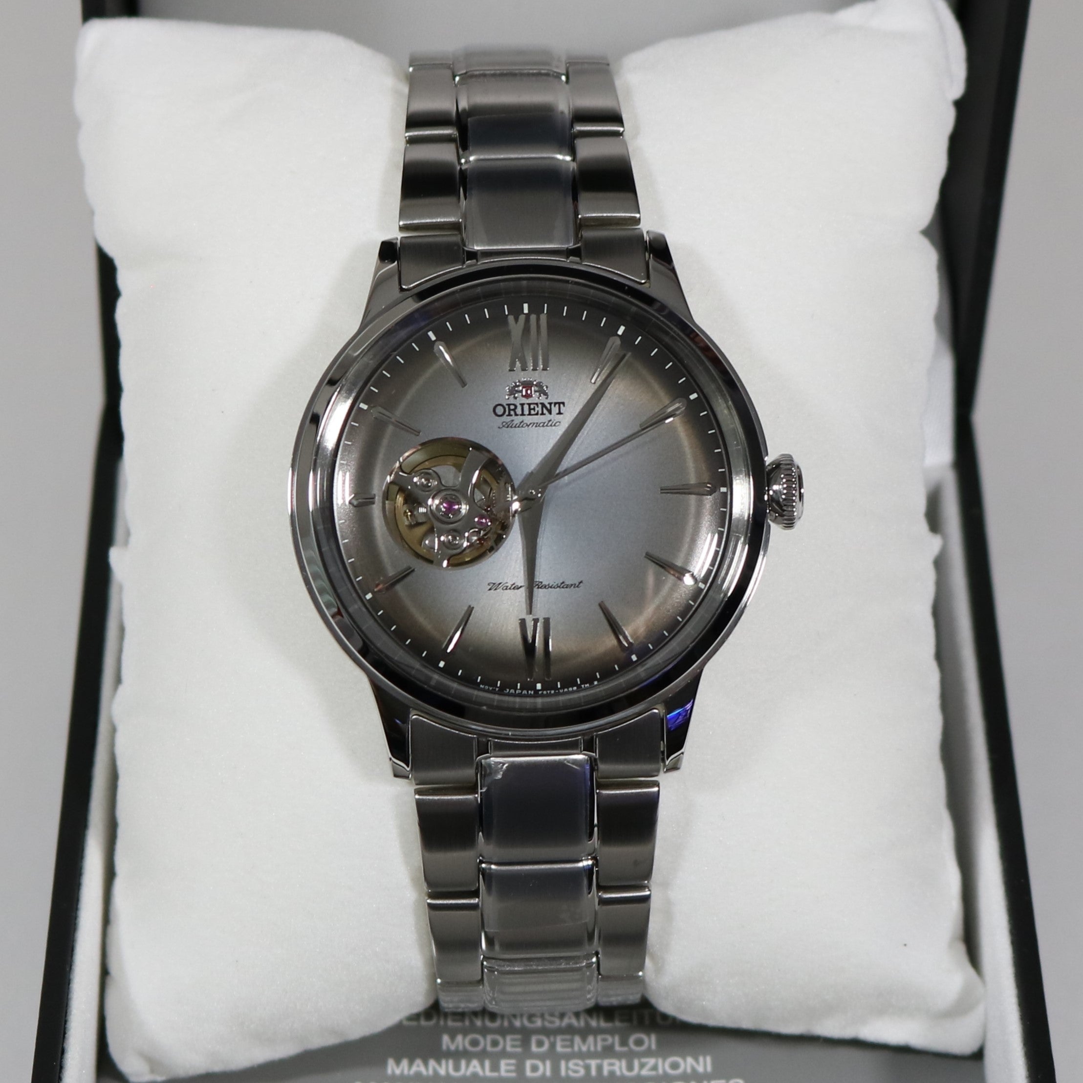 Orient Classic Grey Dial Automatic Stainless Steel Men's Watch RA-AG0029N10B