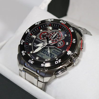 Citizen Promaster Eco-Drive Chronograph Men's Watch JW0124-53E - Chronobuy