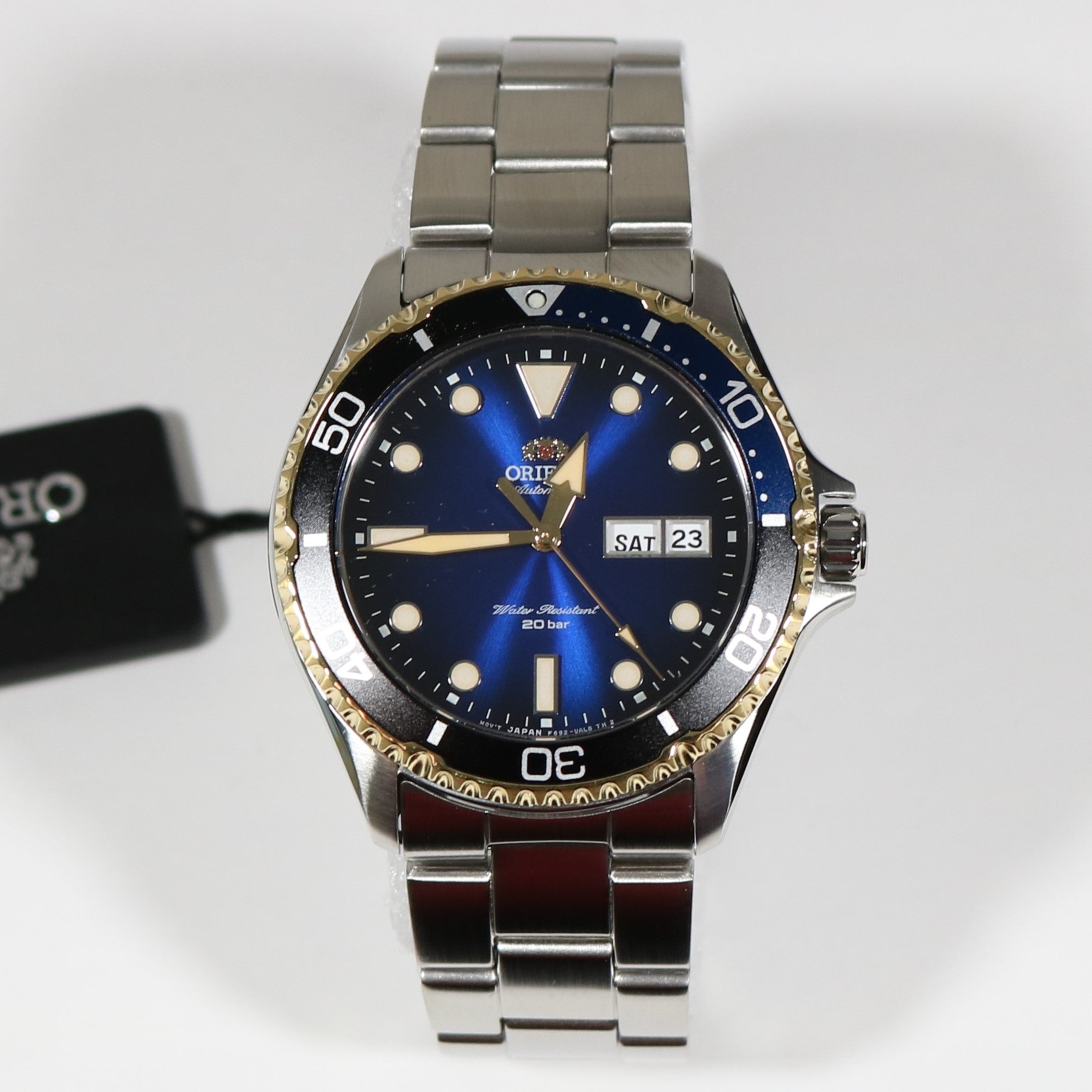 Orient Automatic Gradient Blue Dial Men's Limited Edition Watch RA-AA0815L19B