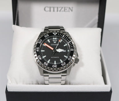 Citizen Stainless Steel Automatic Marine Sports Men's Watch NH8388-81E - Chronobuy