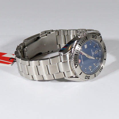 Swiss Eagle Men"s Dive Torpedo Blue Dial Watch SE-9015-33 - Chronobuy