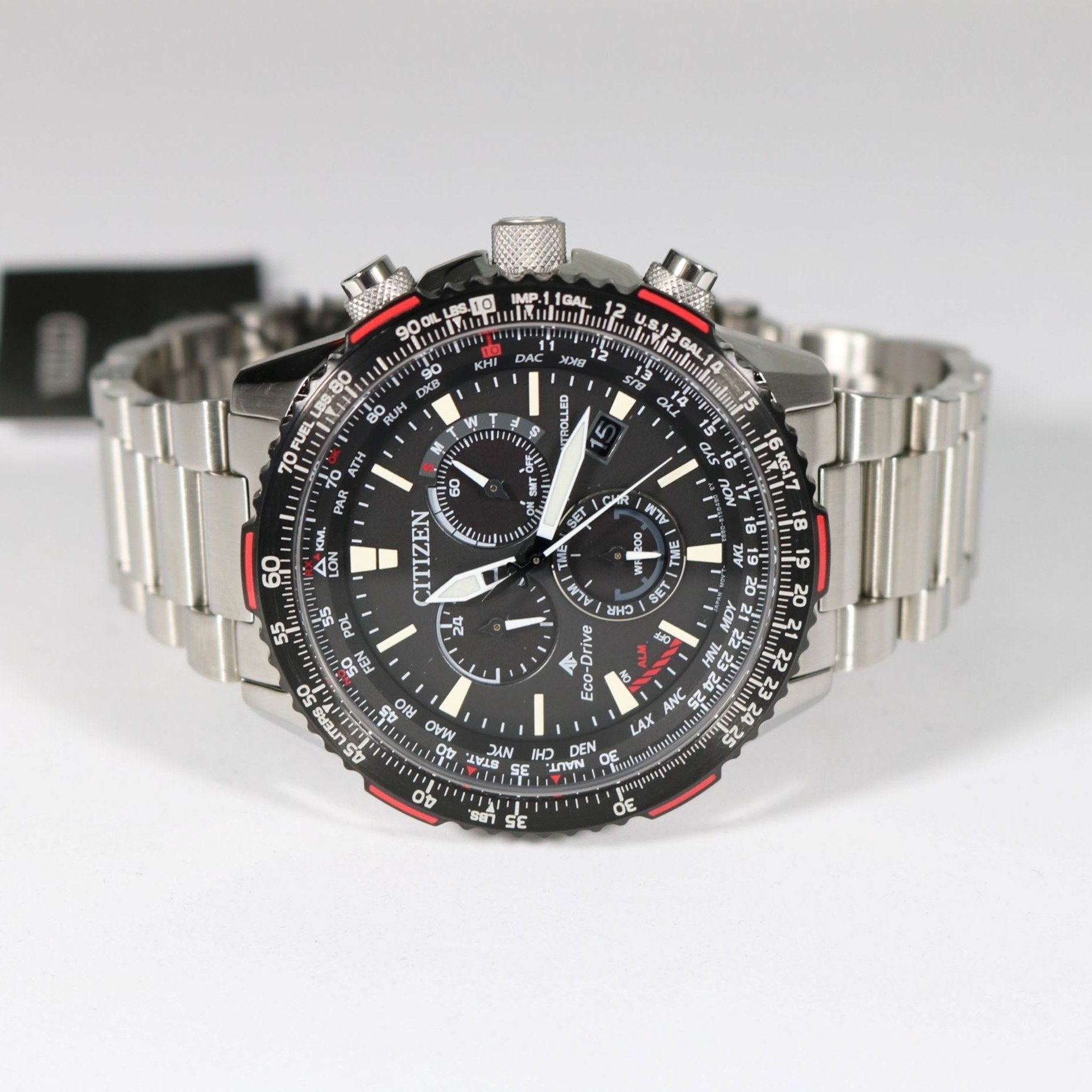 Citizen Promaster Eco-Drive Radio Controlled Chronograph Men's Watch CB5001-57E - Chronobuy