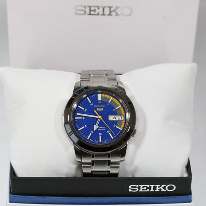 Seiko 5 Sports Automatic Blue Dial Automatic Men's Watch SNKK27K1