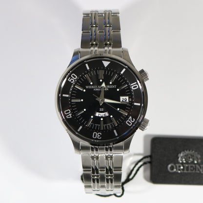 Orient King Diver Automatic Black Dial Stainless Steel Watch RA-AA0D01B