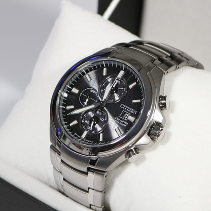 Citizen Super Titanium Grey Dial Chronograph Men's Watch CA0700-86E 3