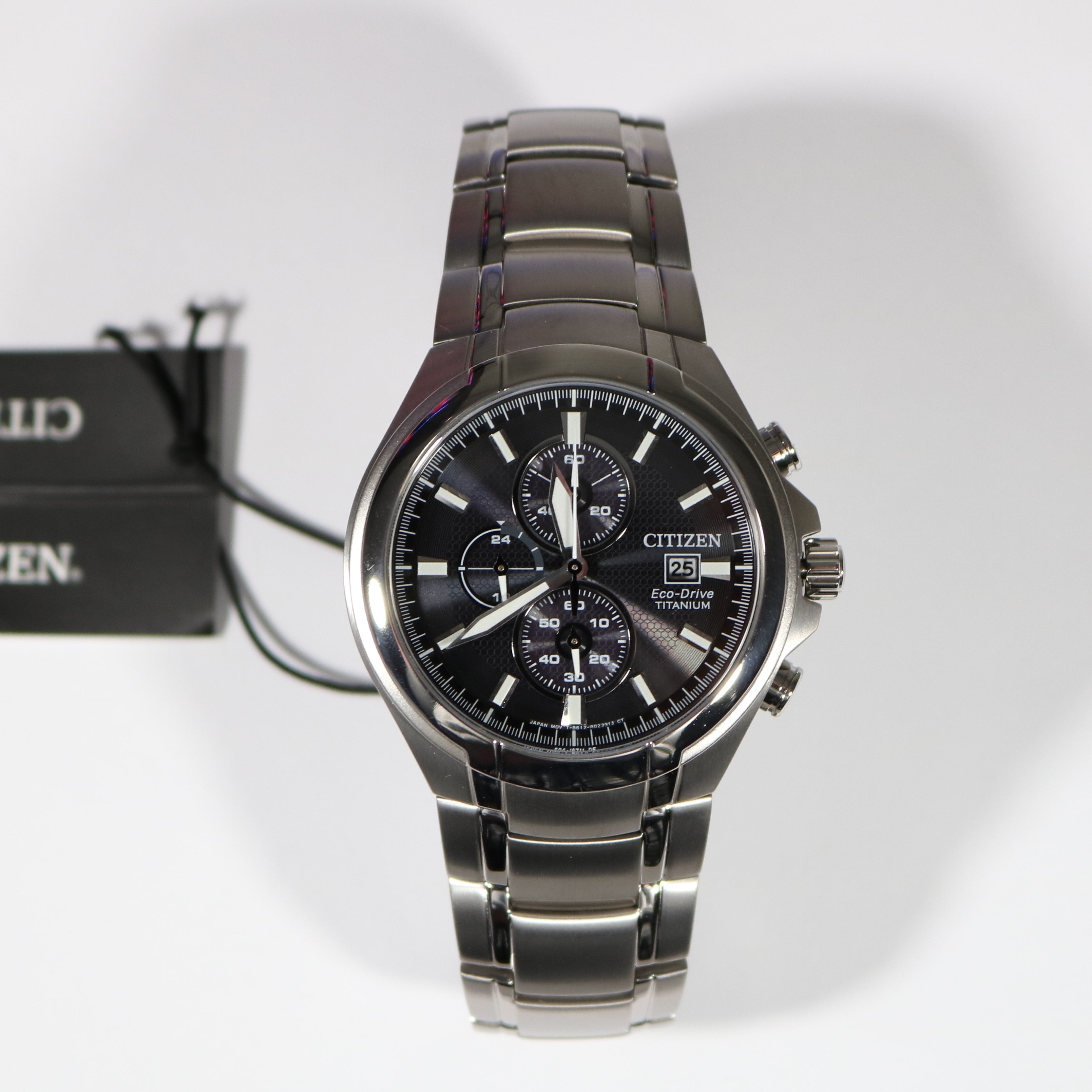 Citizen Super Titanium Grey Dial Chronograph Men's Watch CA0700-86E