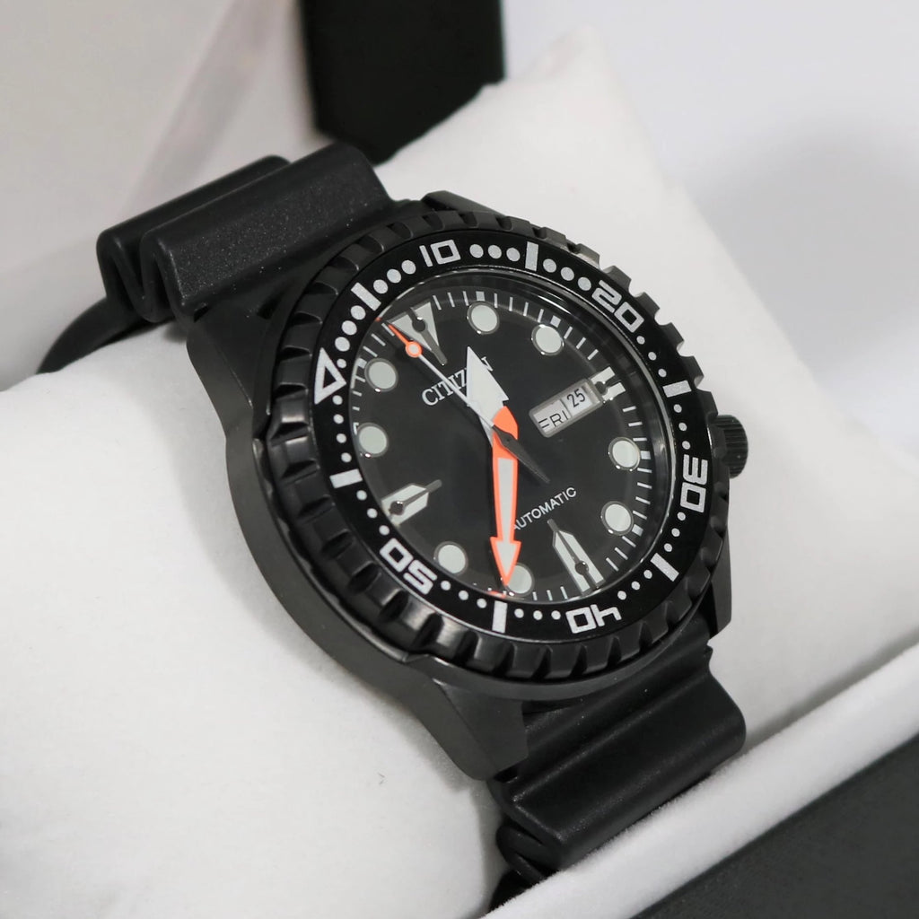 Citizen Men\'s Automatic IP Black – meters NH8385-11E Chronobuy Watch 100