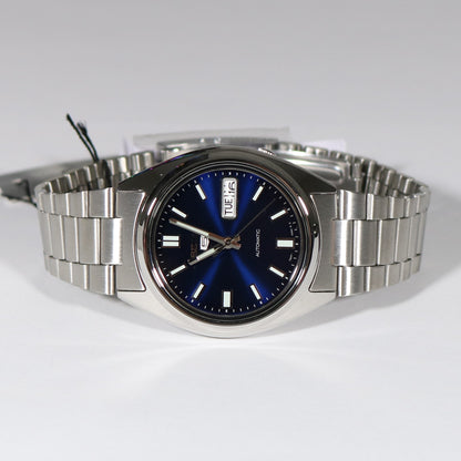 Seiko 5 Automatic Blue Dial Stainless Steel 21 Jewels Men's Watch SNXS77K