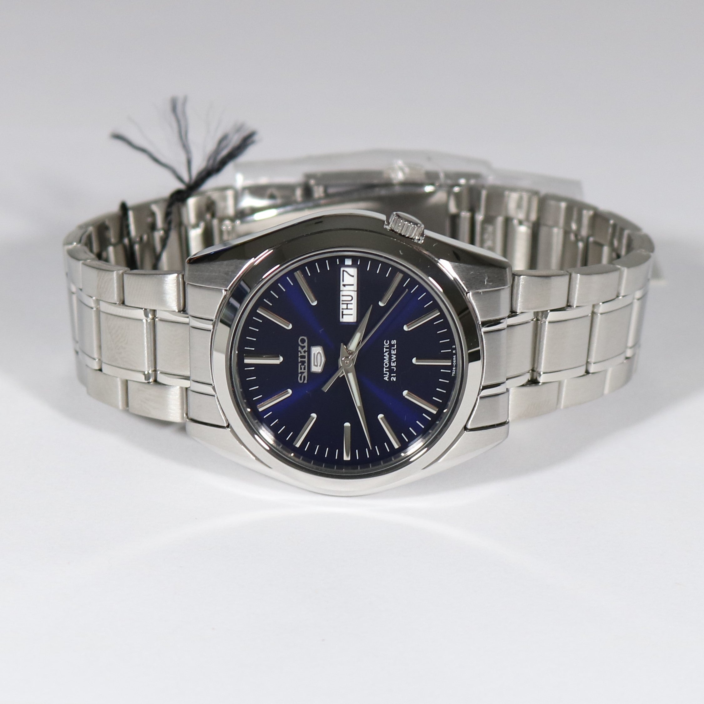 Seiko 5 Men's Automatic 21 Jewels Blue Dial Watch SNKL43K1