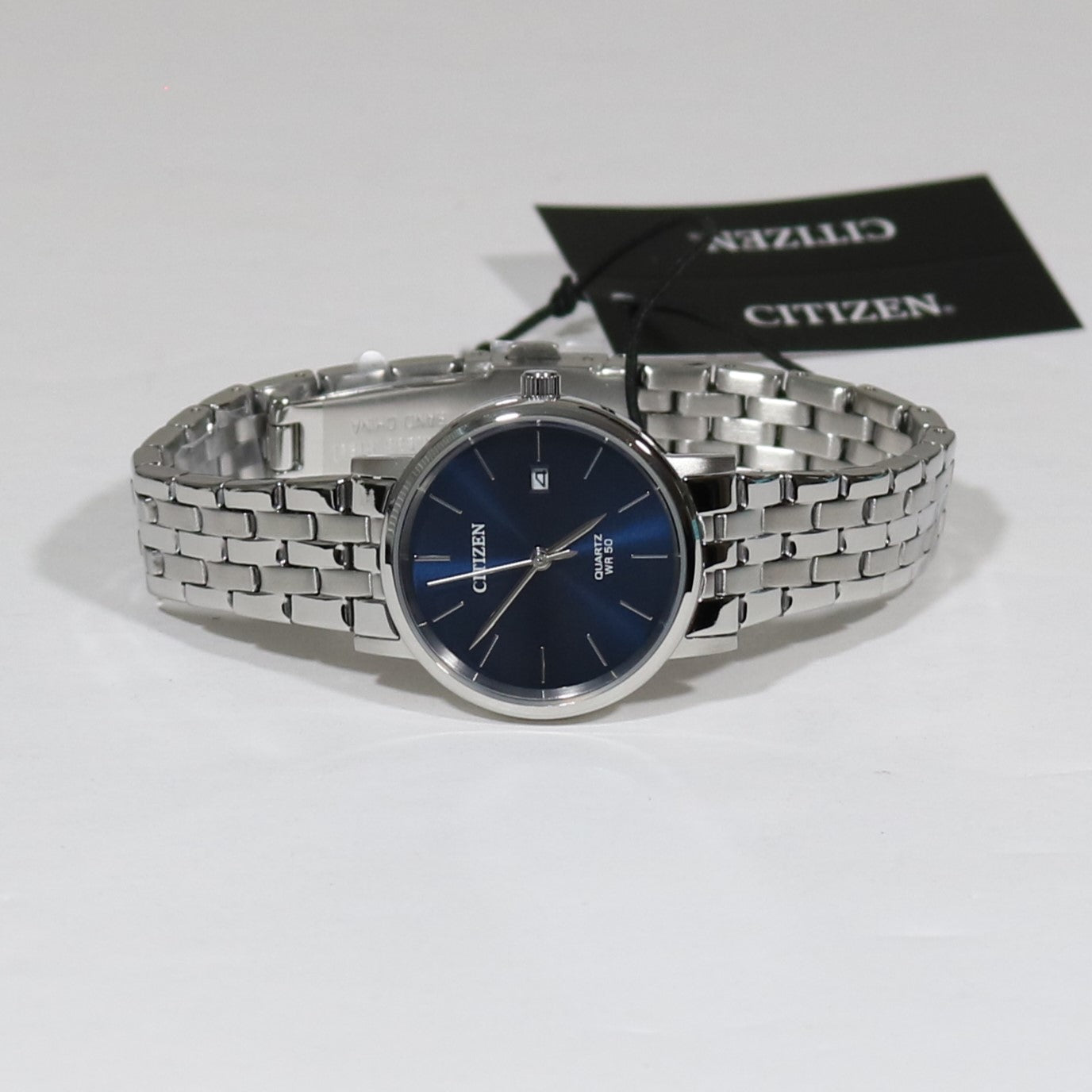 Citizen Quartz Women\'s Dial – Dress EU6090-54 Watch Stainless Chronobuy Blue Steel