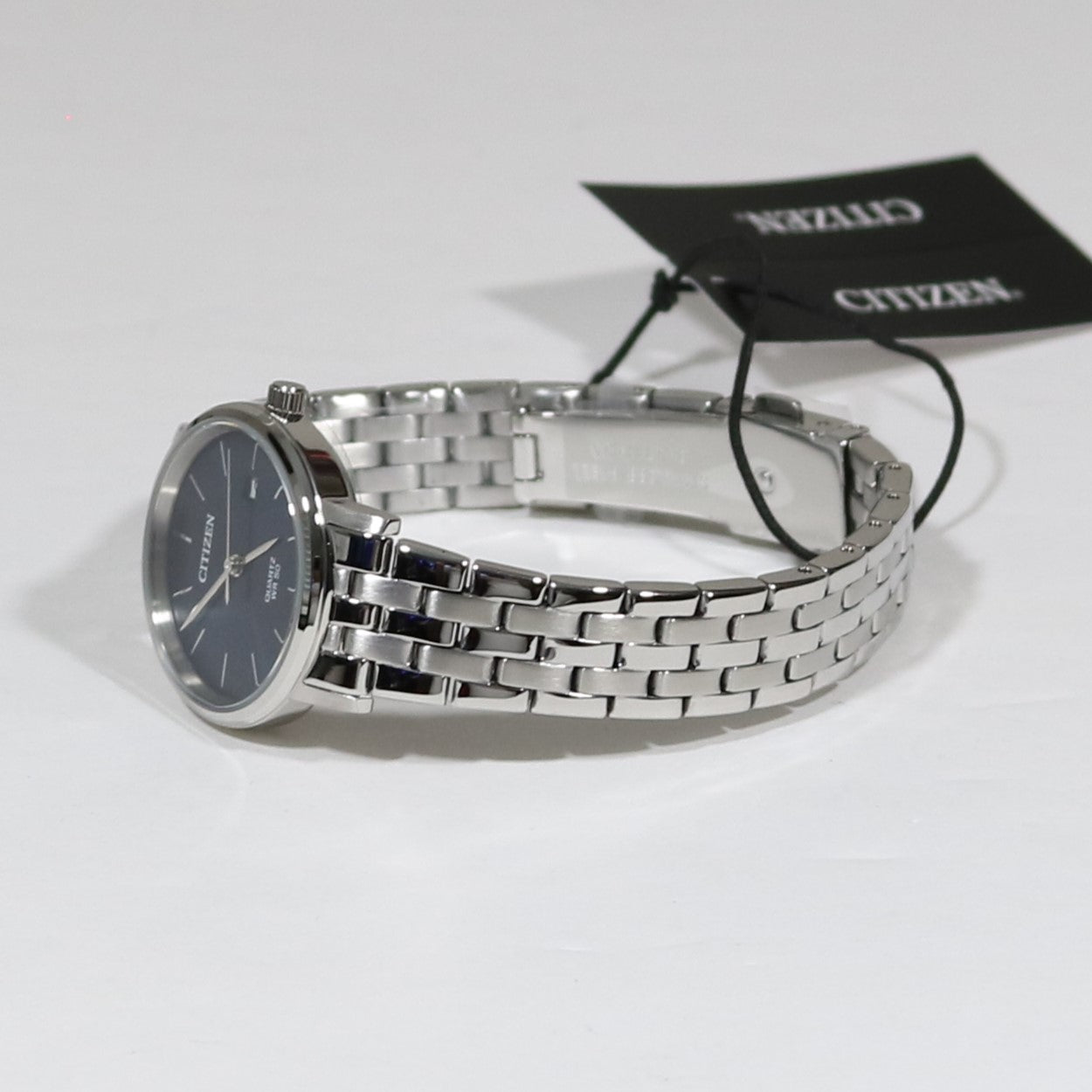 Citizen Quartz Women\'s Dress Blue Steel EU6090-54 Chronobuy Dial – Stainless Watch
