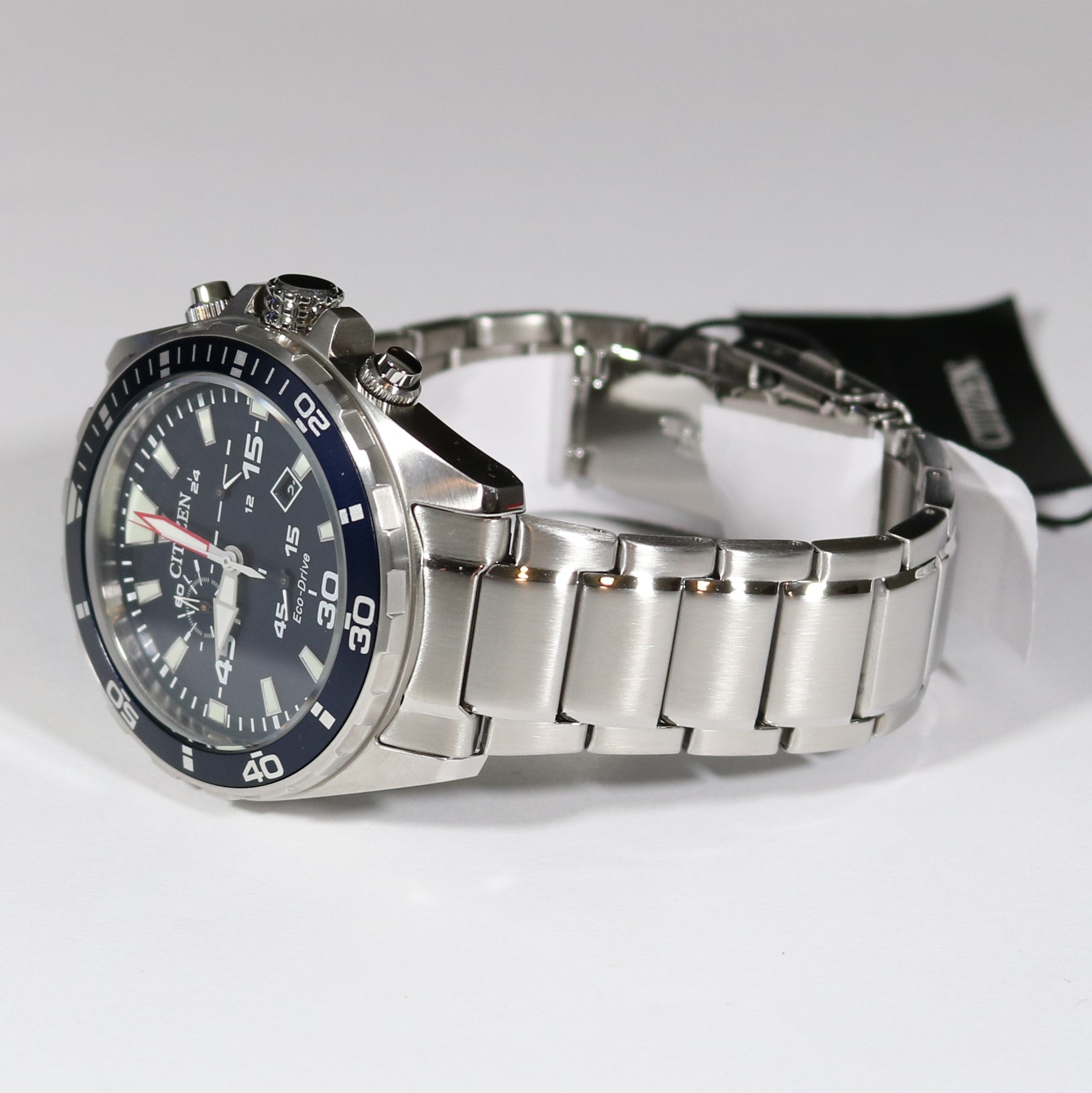 Citizen Chronograph Wristwatch Eco-Drive Solar Men's Watch AT2431-87L - Chronobuy