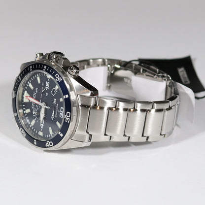 Citizen Chronograph Wristwatch Eco-Drive Solar Men's Watch AT2431-87L - Chronobuy