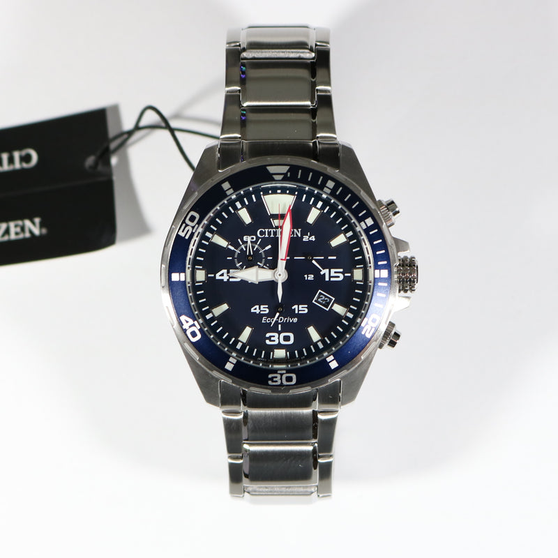 Citizen Chronograph Wristwatch Eco-Drive – Solar Chronobuy Men\'s AT2431-87L Watch