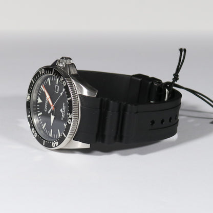 Citizen Promaster Sea Stainless Steel Men's Black Rubber Strap Watch BN0100-42E