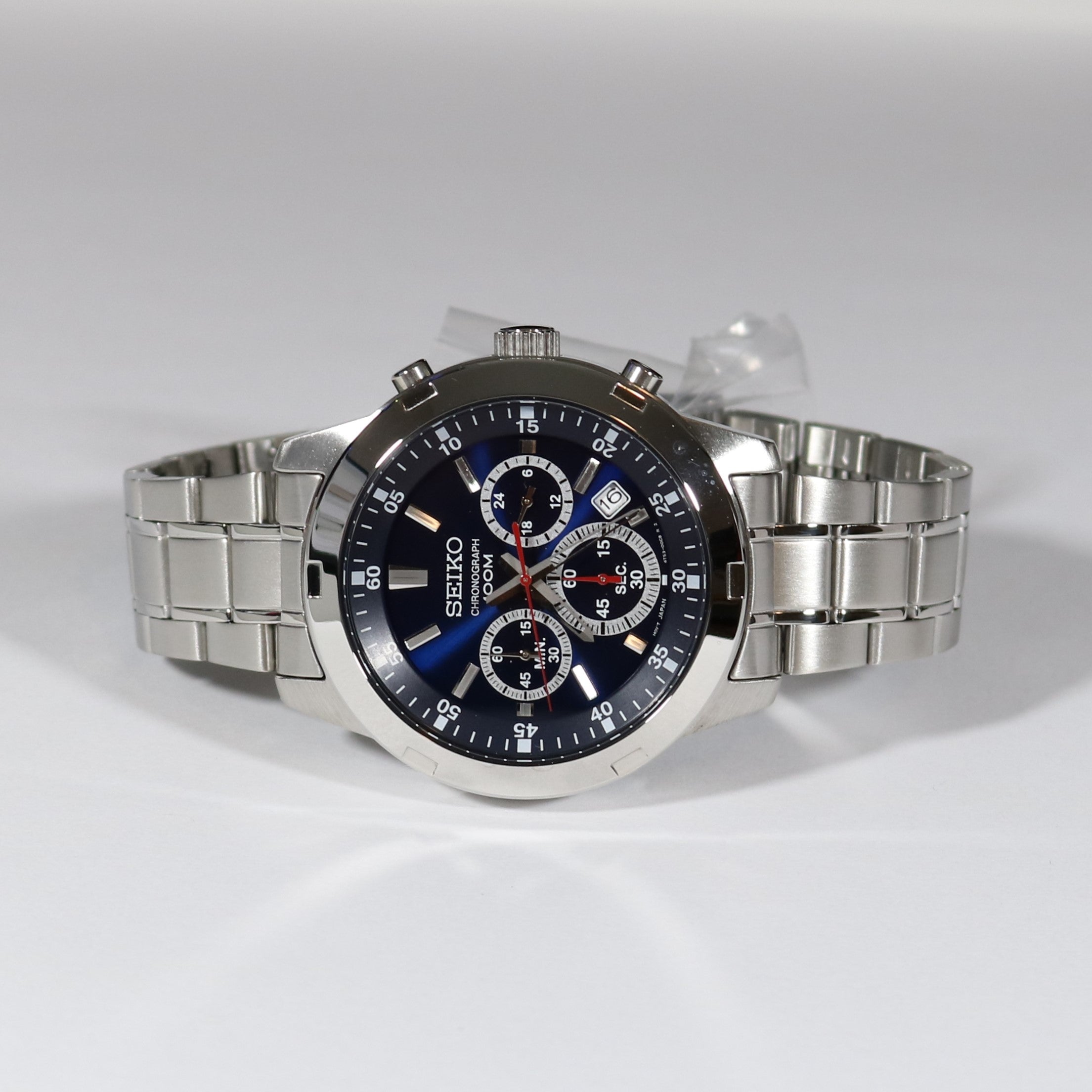 Seiko Neo Sports Blue Dial Chronograph Men' Watch SKS603P1