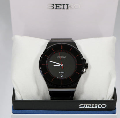 Seiko Classic Black Stainless Steel Men's Watch SGEG25P1 - Chronobuy