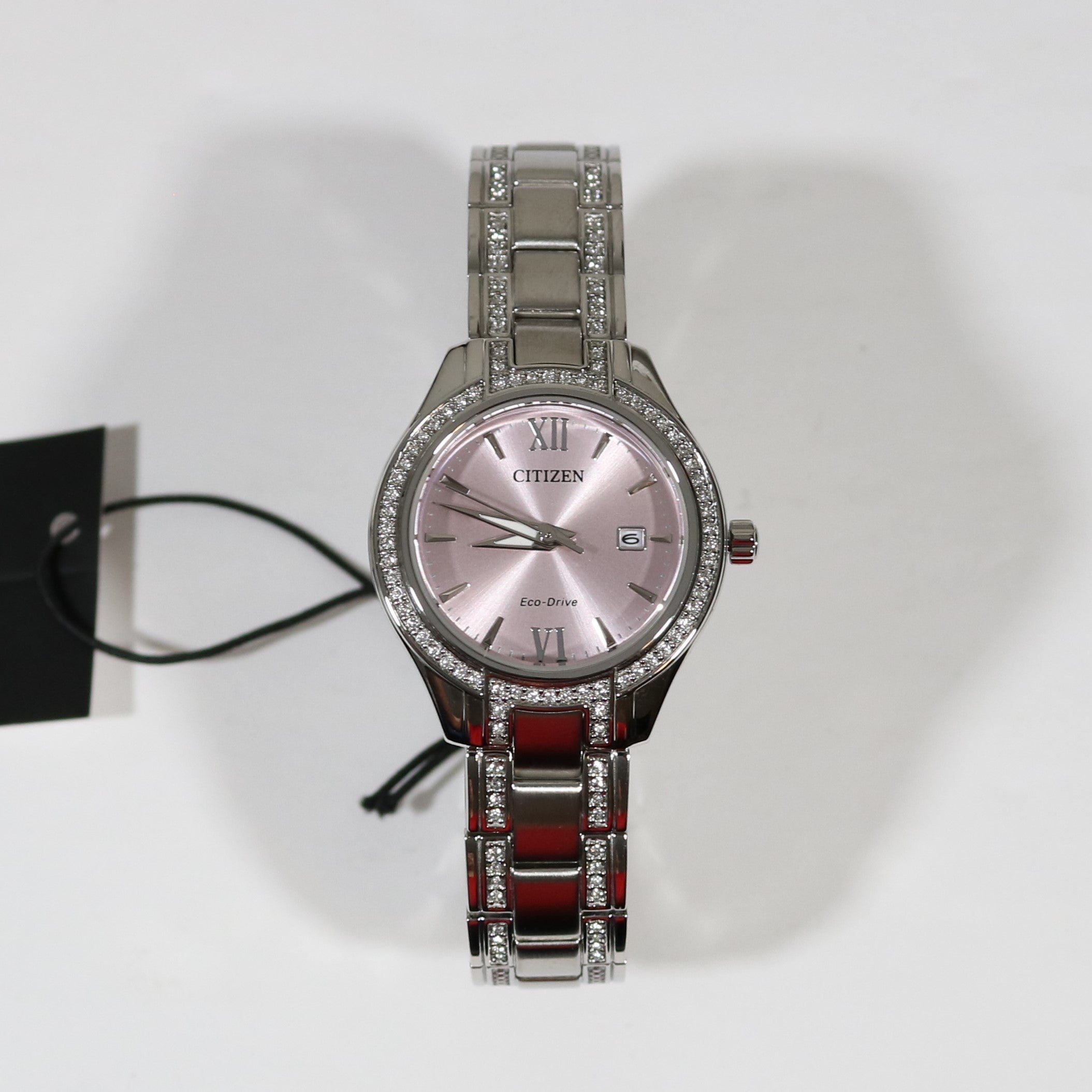 Citizen Eco-Drive Stainless Steel Pink Dial Women's Watch FE1230-51X