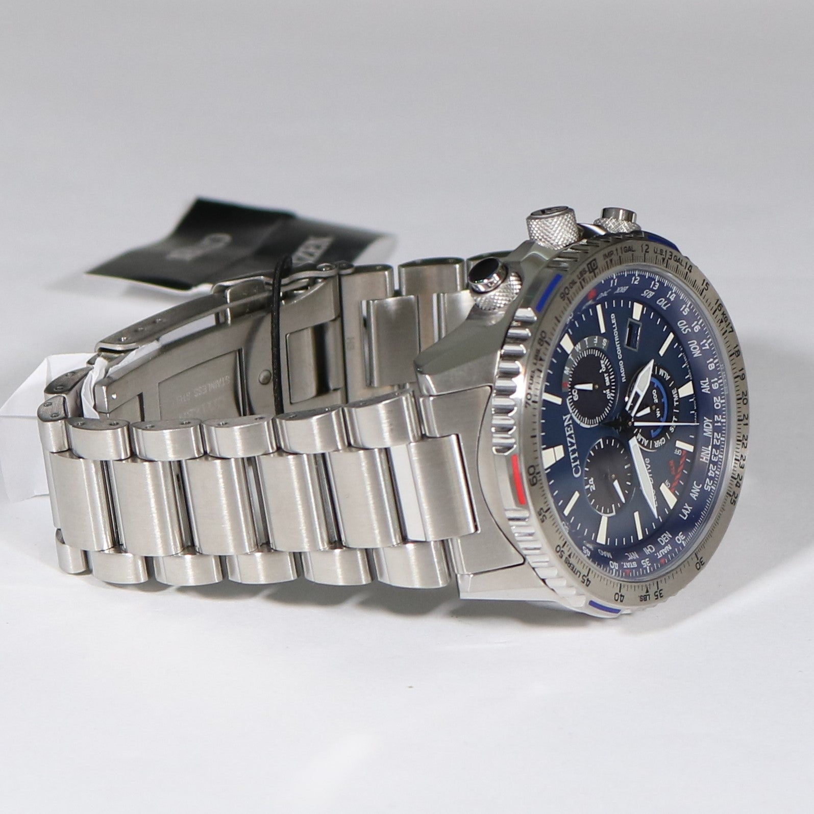 Citizen Promaster Eco-Drive Radio Controlled Chronograph Men's Watch CB5000-50L - Chronobuy