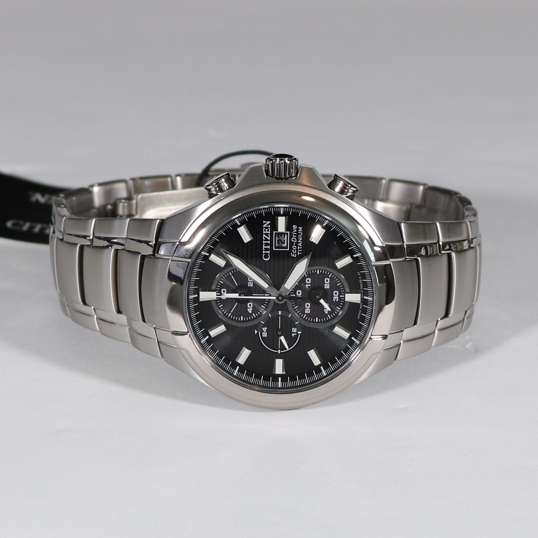 Citizen Super Titanium Grey Dial Chronograph Men's Watch CA0700-86E