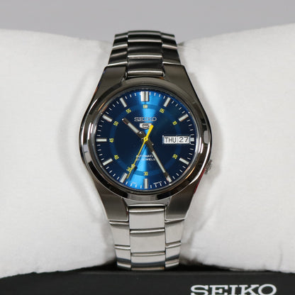 Seiko 5 Men's Automatic Stainless Steel Blue Dial Watch SNK615K1