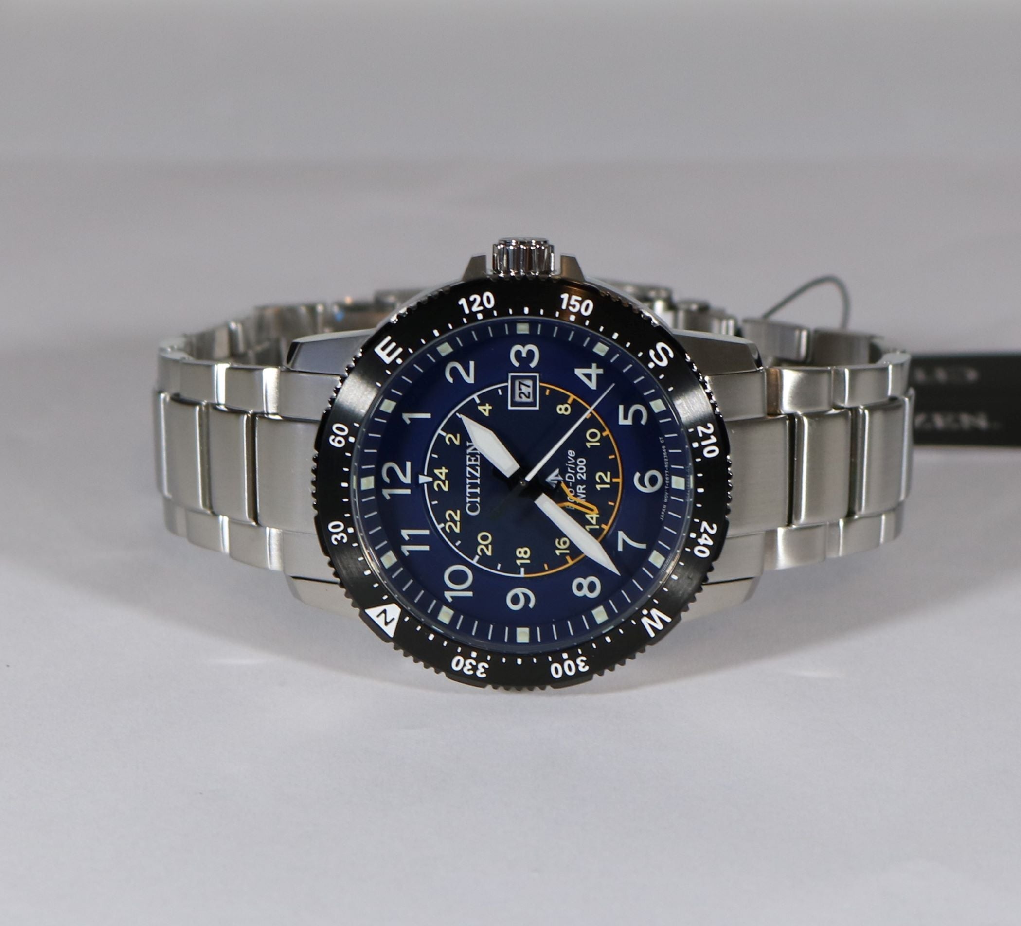 Citizen Eco-Drive Promaster Land GMT  Blue Dial Men's Watch BJ7094-59L - Chronobuy