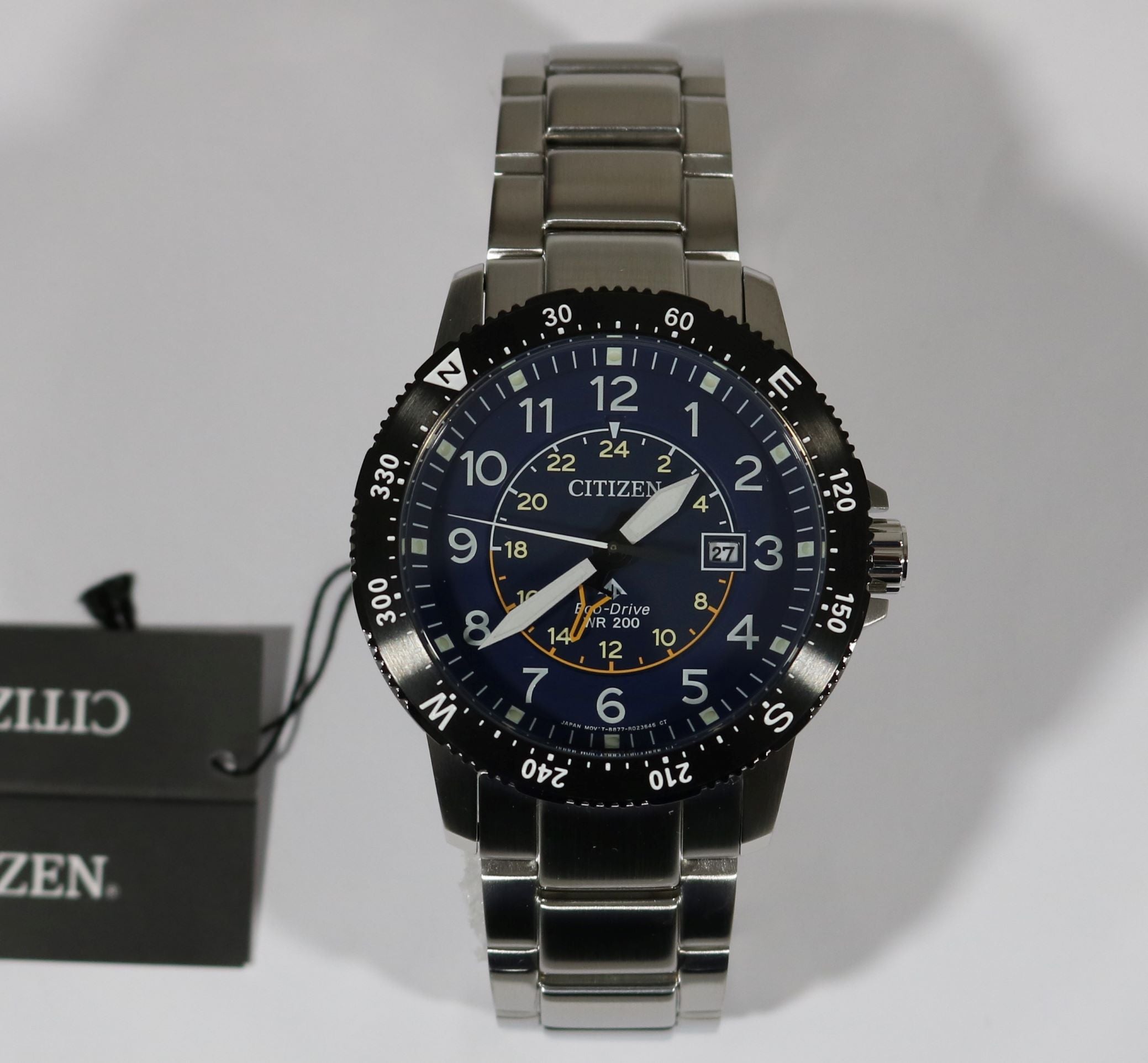 Citizen Eco-Drive Promaster Land GMT  Blue Dial Men's Watch BJ7094-59L - Chronobuy