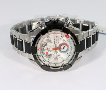 Seiko Men's Quartz Chronograph Velatura Yachting Timer Watch SPC145P1 - Chronobuy