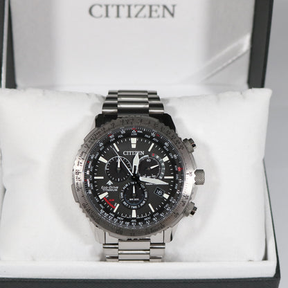 Used Citizen Super Titanium Men's Promaster Sky Radio Controlled Watch CB5010-81E