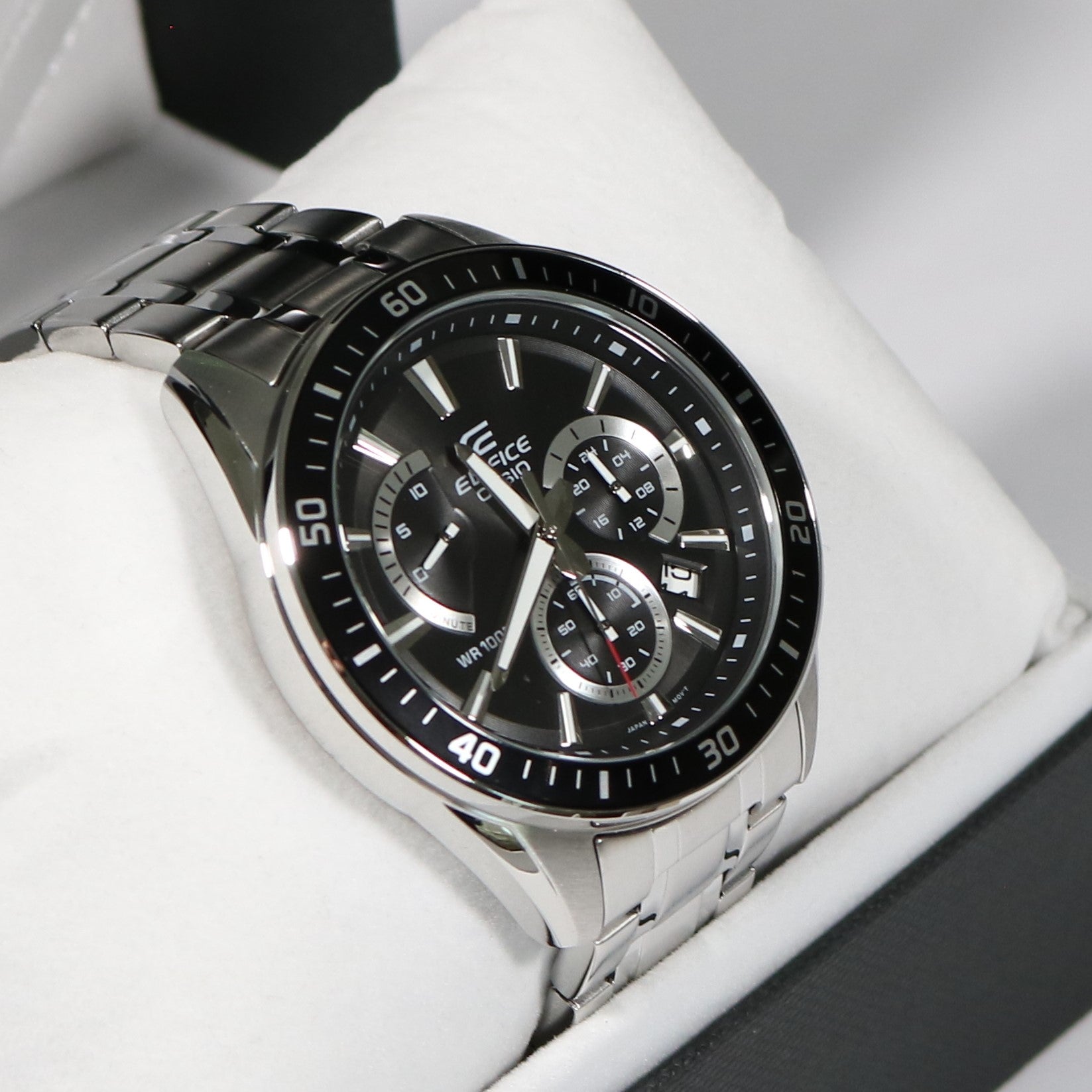 bijkeuken Koning Lear lijden Casio Edifice Stainless Steel Sports Edition Men's Chronograph Watch E –  Chronobuy