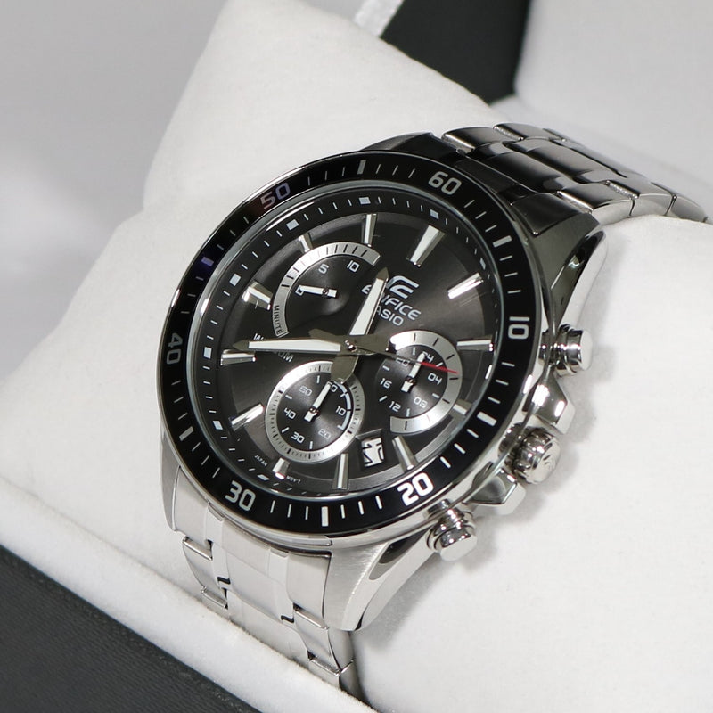 Casio Edifice Stainless Steel Watch Chronograph Chronobuy Men\'s Sports E Edition –