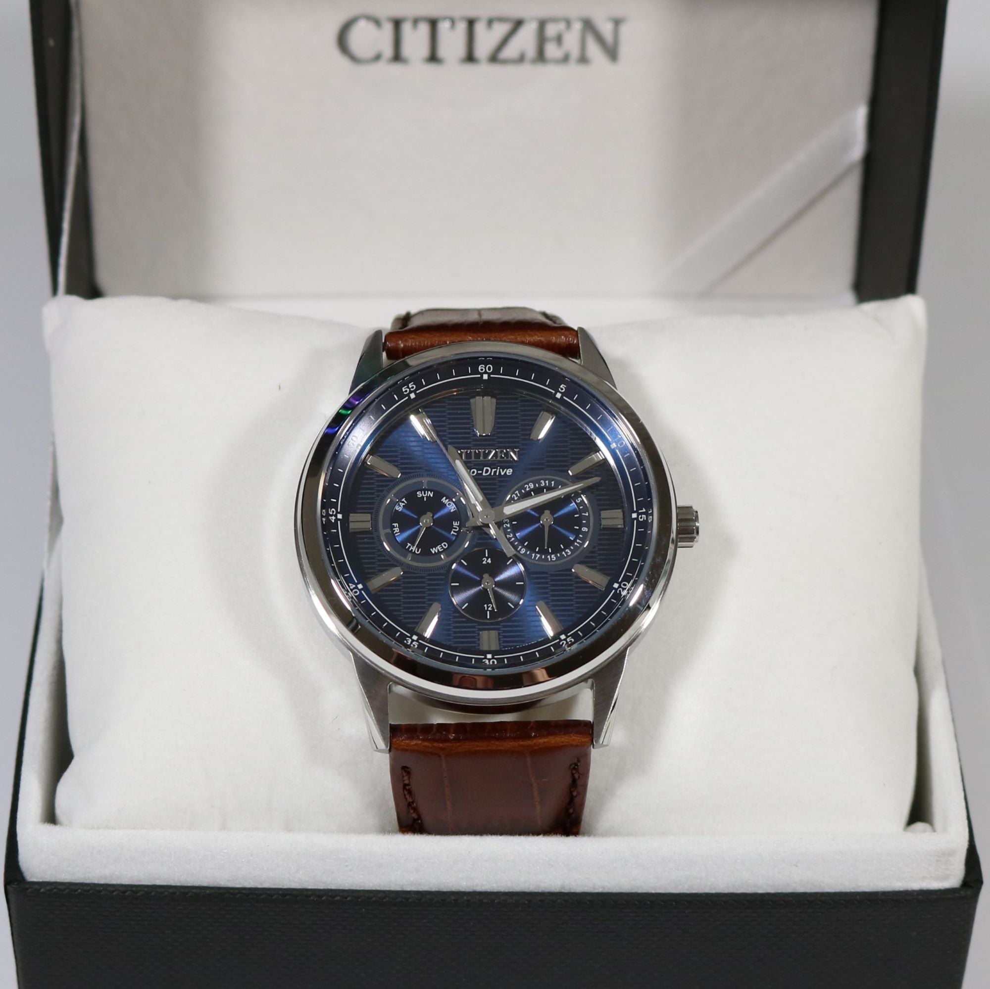 Citizen Eco Drive Multi Function Day & Date Men's Watch BU2071-10L - Chronobuy