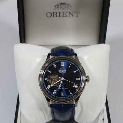 Orient Open Heart Blue Dial Automatic Men's Watch FAG00004D - Chronobuy