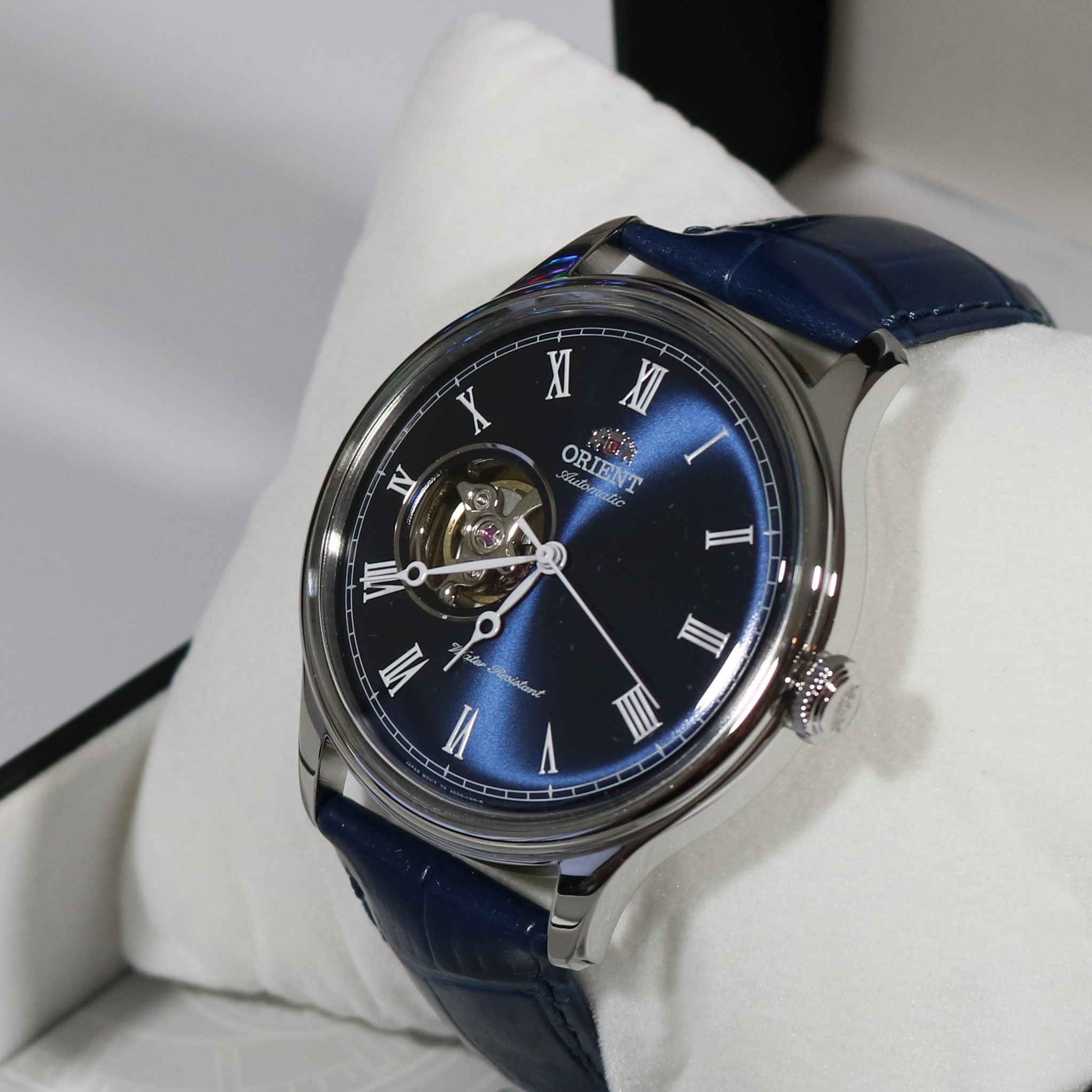 Orient Open Heart Blue Dial Automatic Men's Watch FAG00004D - Chronobuy