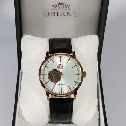 Orient Open Heart White Skeleton Dial Automatic Men's Watch FAG02002W - Chronobuy