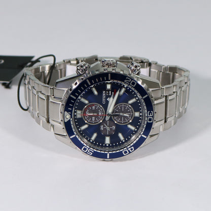 Citizen Men's Eco Drive Promaster Blue Dial Chronograph Watch CA0710-82L - Chronobuy