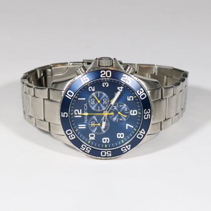 Nautica Quartz Blue Dial Chronograph Men's Watch NAI17508G