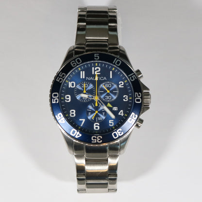 Nautica Quartz Blue Dial Chronograph Men's Watch NAI17508G