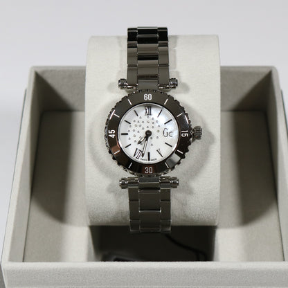 Guess Collection Women's White Mother Of Pearl Watch X70110L1S